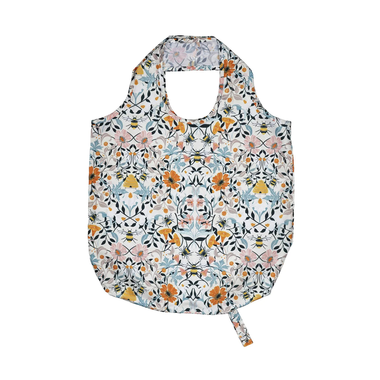 Bee Bloom Roll-Up Reusable Bag