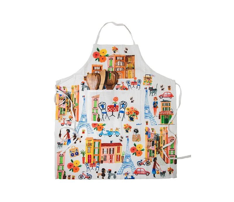 Ooh La La House Cotton Apron