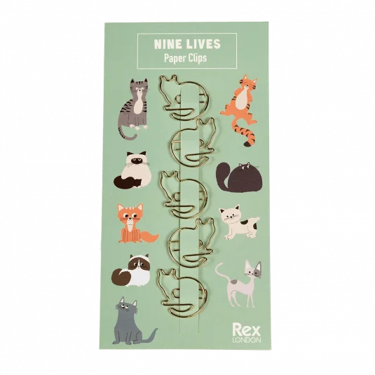 Nine Lives Paper Clips