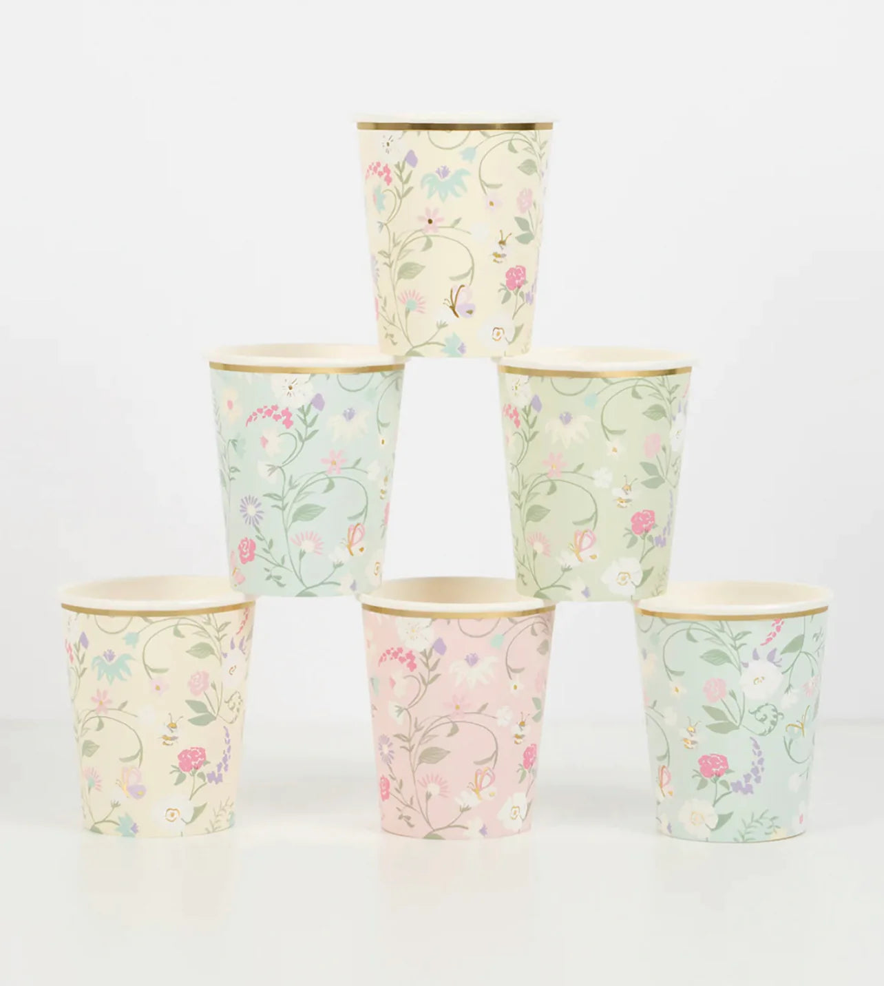 Ladurée Paris Floral Cups