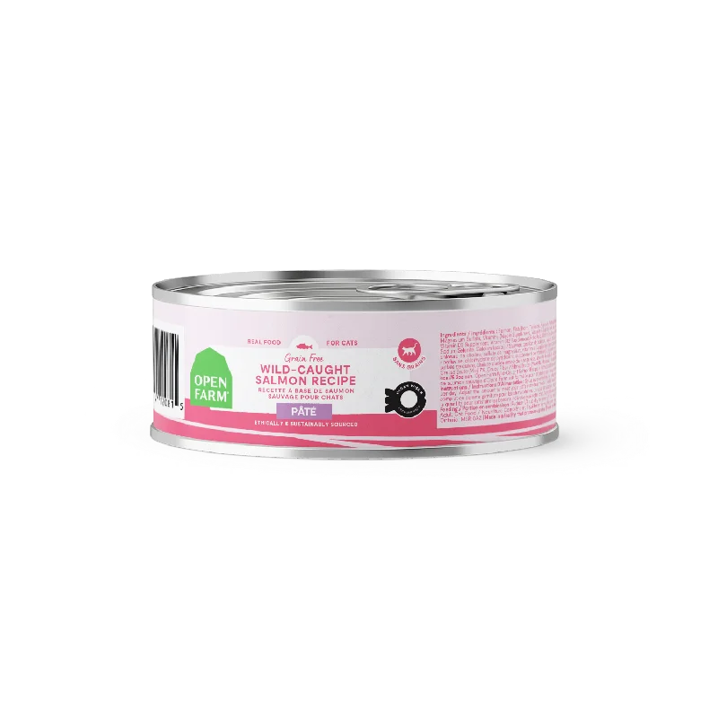 Open Farm Wild-Caught Salmon Pâté for Cats 5.3oz