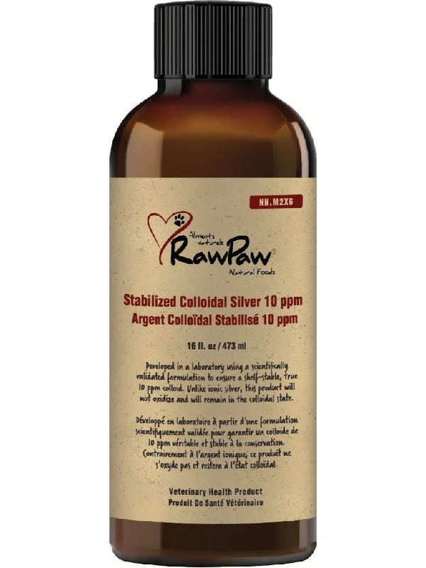 Raw Paw - Colloidal Silver 10ppm 16oz Refill