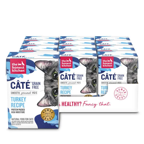 The Honest Kitchen Cate Turkey Pate Wet Cat Food