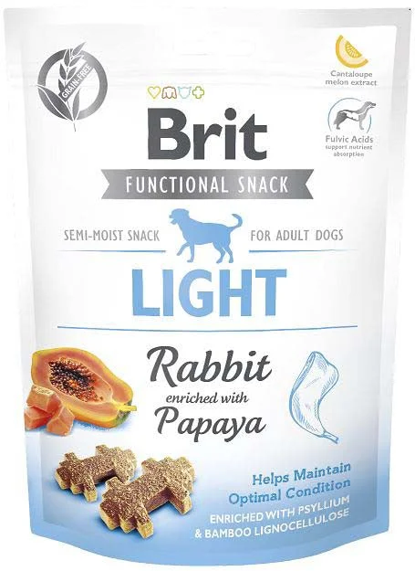 BRIT Functional Snack Light, recompensă pentru câini, cu Iepure 150g