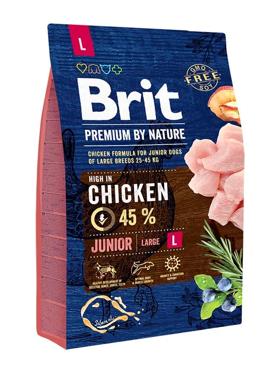 BRIT Premium by Nature JUNIOR Large Breed, 3kg