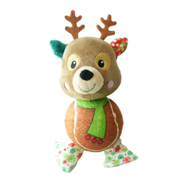 Christmas Dog Toy Friends Reindeer 19cm