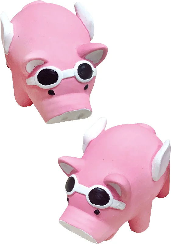 CROCI Jucărie pentru câini FLYING PIG din latex, cu sunet, 9 cm