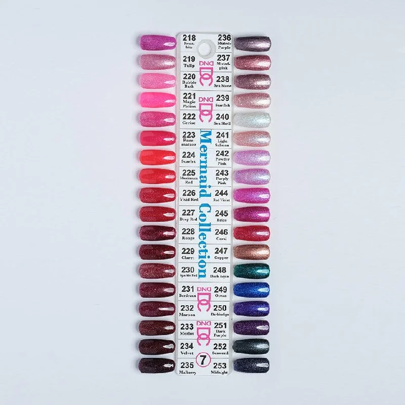 DC7 Mermaid Color Swatch Only