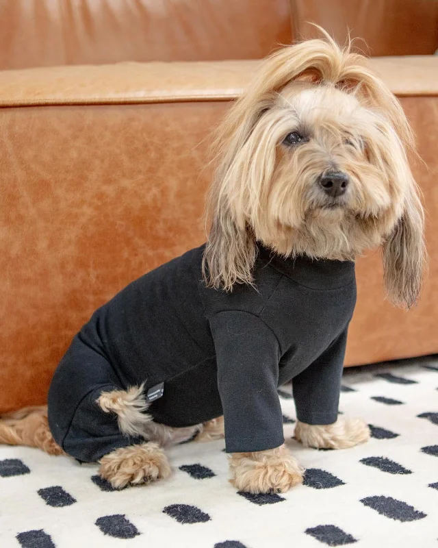 Body Warm Onesie in Black (Dog & Co. Exclusive)