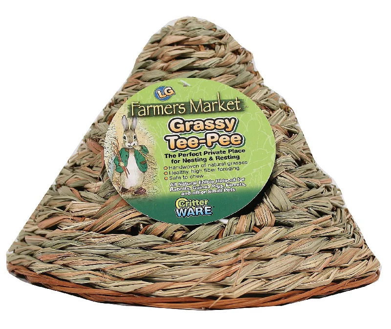 Farmers Market Small Animal Grassy Tee Pee