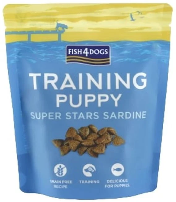 FISH4DOGS Training Superstars Recompensă pentru PUPPY, cu Sardine 150g