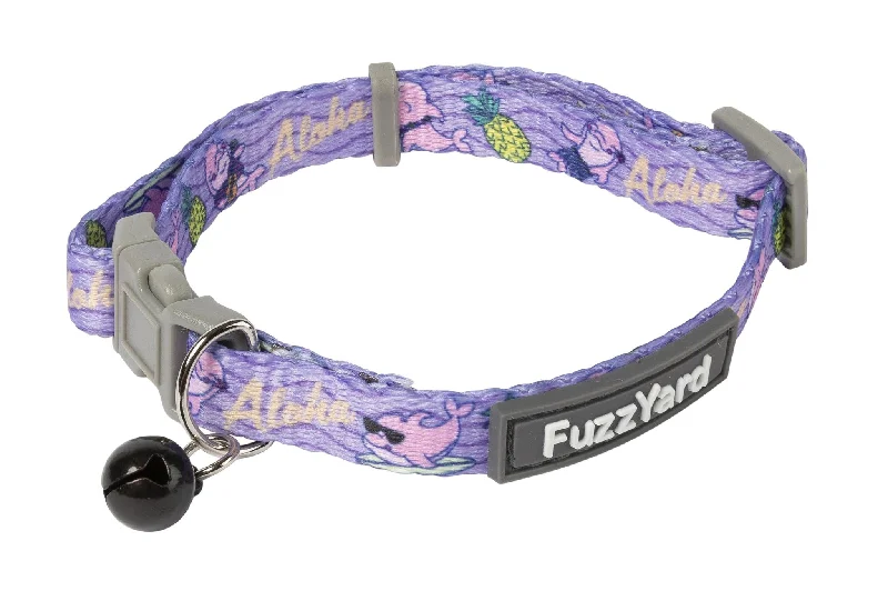 FuzzYard Aloha Dolphins Cat Collar