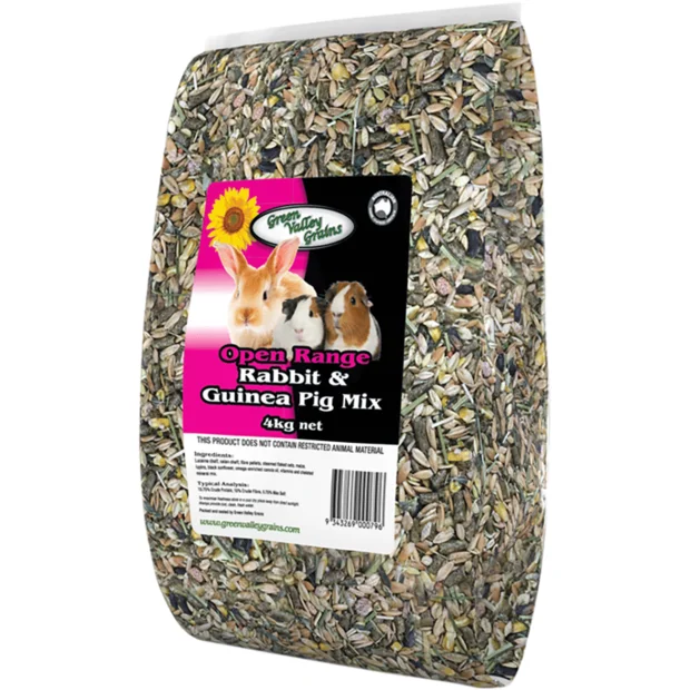 Green Valley Grains Rabbit And Guinea Pig Mix 4kg