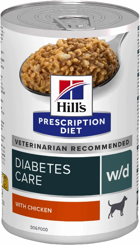 HILL's PD CANINE W/D Diabetes Care Conserva pentru câini, cu Pui 370 g