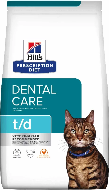 HILL's PD FELINE T/D Hrană uscată pentru boli stomatologice 3 kg