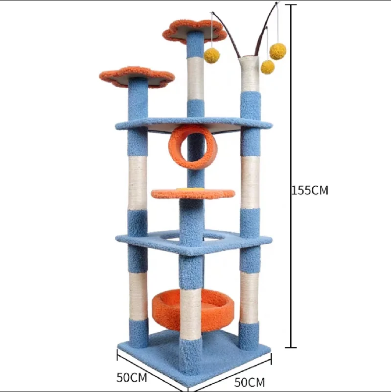 Large Cat Tree 50 x 50 x 155cm