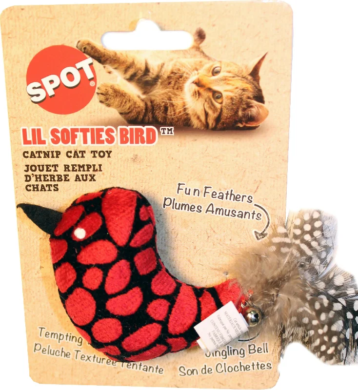 Lil Softies Bird-feathers Catnip