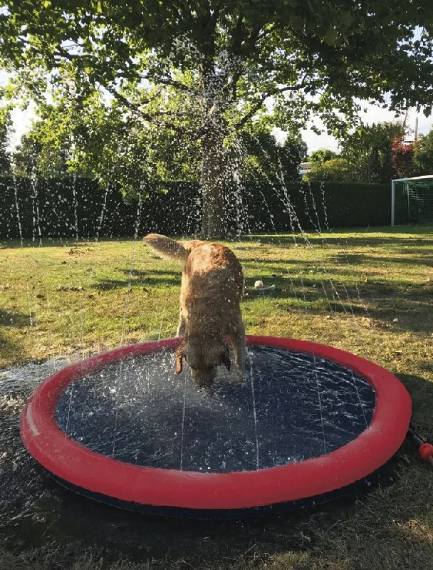 NOBBY Splash-Pool, roşu, diametru 100 cm