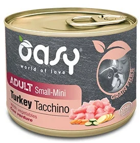 OASY Conservă pentru câini, Small/Mini, Curcan, fără cereale 200g