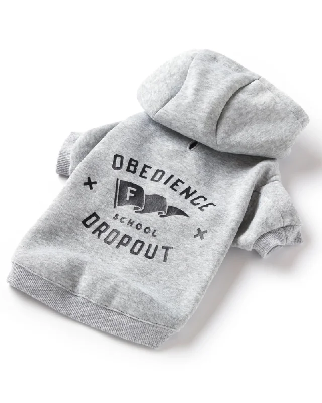 Obedience School Dropout Dog Hoodie (FINAL SALE)