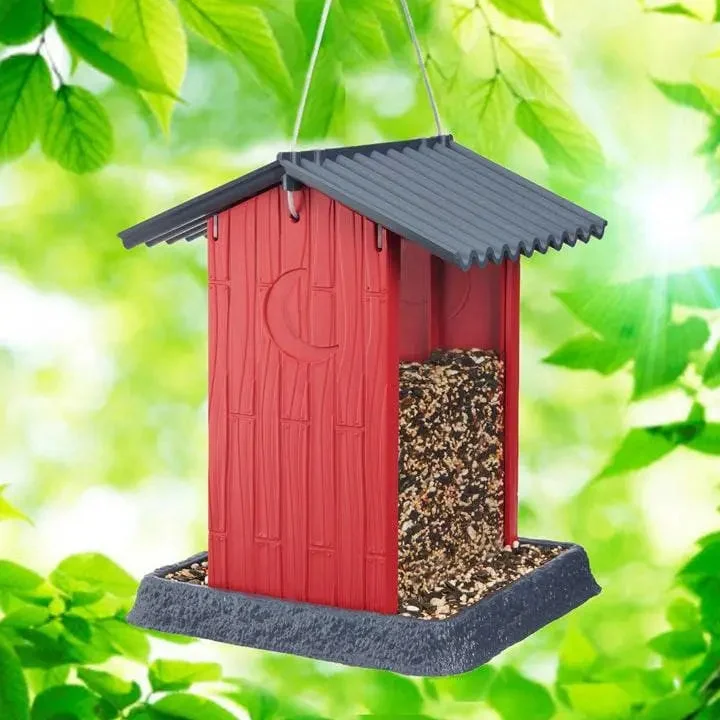 Red Shed Birdfeeder