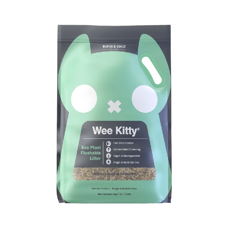 Rufus & Coco Wee Kitty Eco Plant Cat Litter