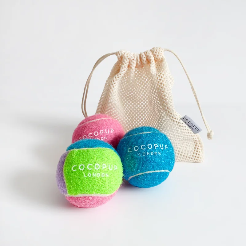 Tennis Ball Bundle - Bold & Bright, Pink, Bright Blue