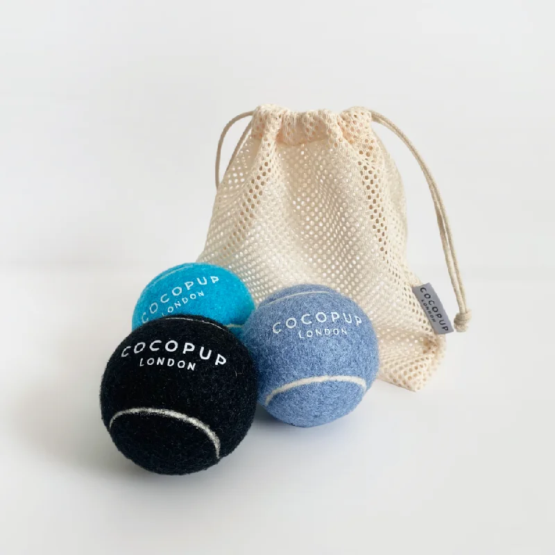 Tennis Ball Bundle - Black, Ballin' Blue, Bright Blue