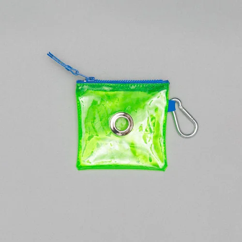 WARE of the DOG I Neon Green Vinyl Pouch